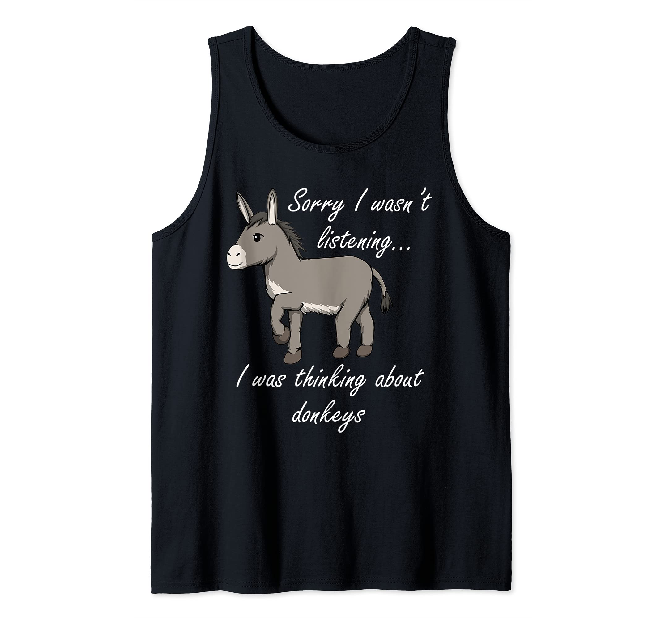 Baby Donkey Quote Ironic Mule Tank Top