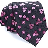 Scott Allan Collection Men's Floral Neckties - Jacquard Woven Flower Tie