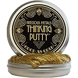 Crazy Aaron Thinking Putty Metallic Good As Gold Novelty, 1.6 oz