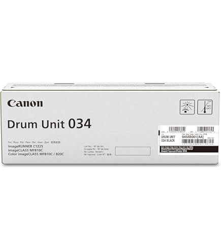 Amazon.com: Canon Genuine 034 Yellow Drum Cartridge