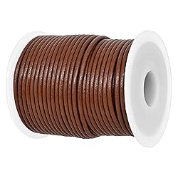 GENIQUE Real/Genuine Round Leather String Cord for