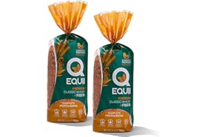EQUII Complete Protein Bread | Classic Wheat with Fiber | 8 Grams Protein 4 Grams Fiber Per Slice | 2 Pack
