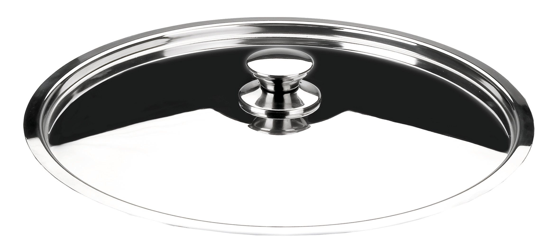 Lacor 40940 Vitrocor Lid, 40 cm, Silver