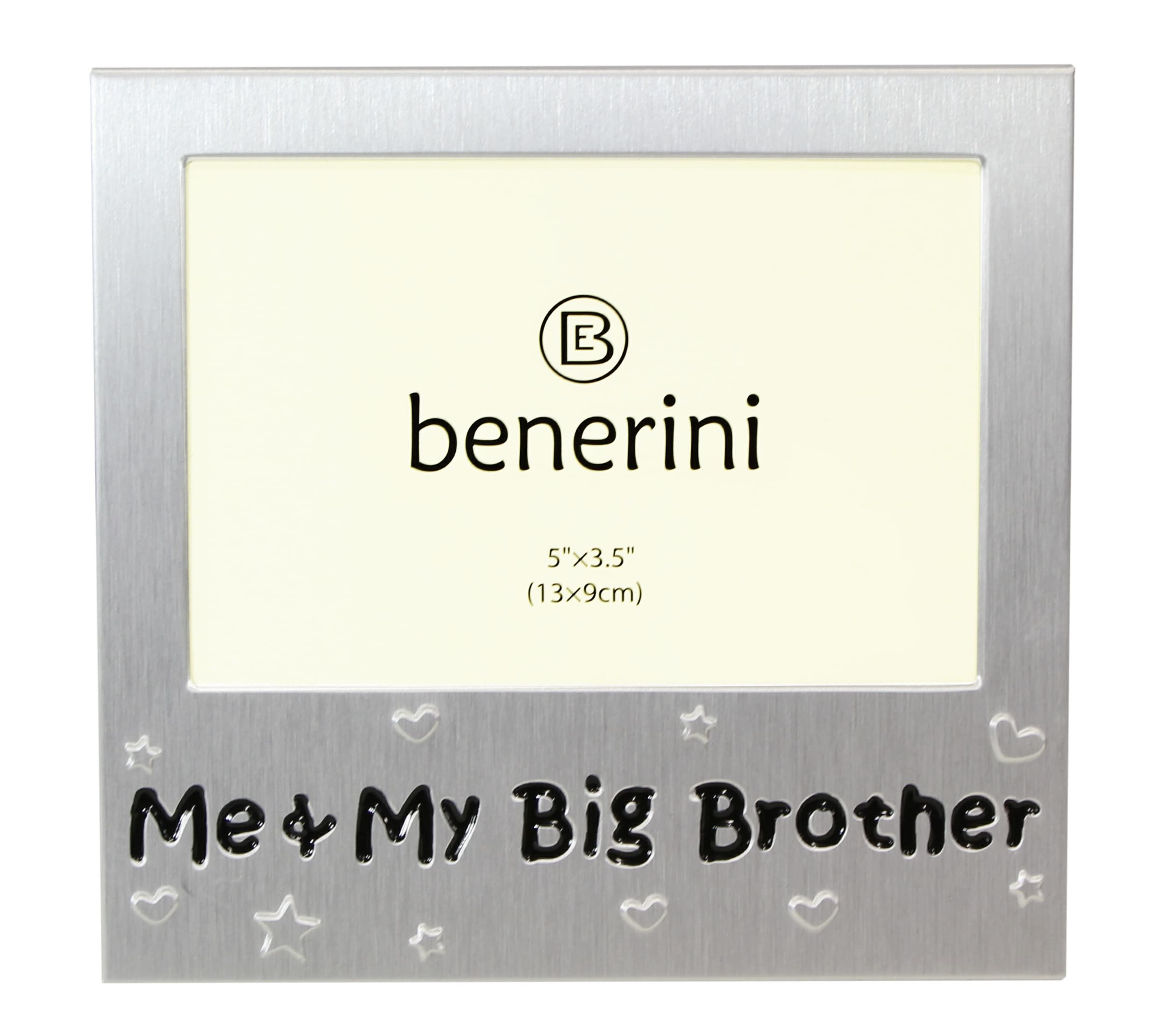 benerini Me & My Big Brother ' - Photo Picture Frame Gift - 5x 3.5