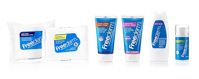 freederm exfoliating face wash