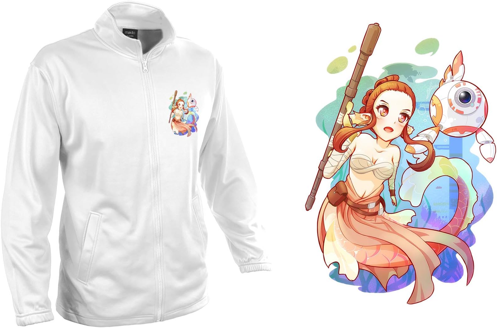 TECHNIC Jacket 1 Image Mermaid MERMAY Galactic Fantasy