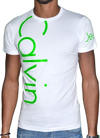 tee shirt vert fluo homme