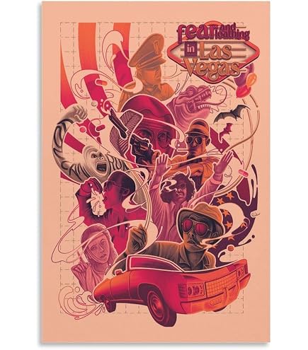 Amazon.com: Fear And Loathing In Las Vegas Poster 22 x 34in