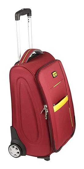 UNITED Modern Polyester 51 cm Red Hardsided Cabin Bag