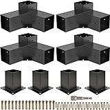 Grehitk Pergola Kit, Pergola Brackets 3-Way Right