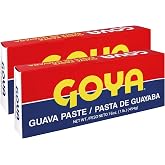 Goya Guava Paste/Pasta De Guayaba 16 Oz 1 Lb, 454 G Bars 2 Pack by Goya | Tropical Fruit Spread for Pastries, Baking and Desserts, Latin Kitchen Staple, For Lunchboxes and on the Go, Great Taste