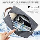 KK Water Resistant Hanging Toiletry Travel Bag Blue Large Capacity view 3