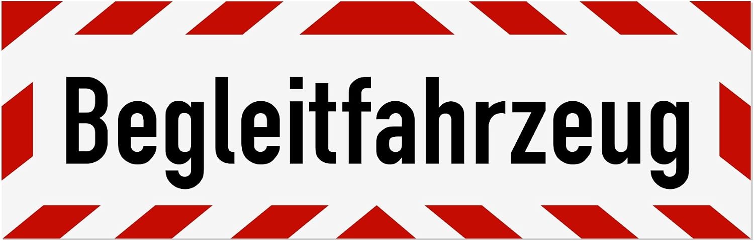 Magnetic Sign BEGLE itfa Hrzeug | Magnetic Sign | Available in Three Sizes
