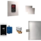 Mr. Steam Butler Square Max Package (Polished Nickel)