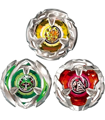 Amazon.com: Takara Tomy Beyblade X BX-21 Hellz Chain Deck Set