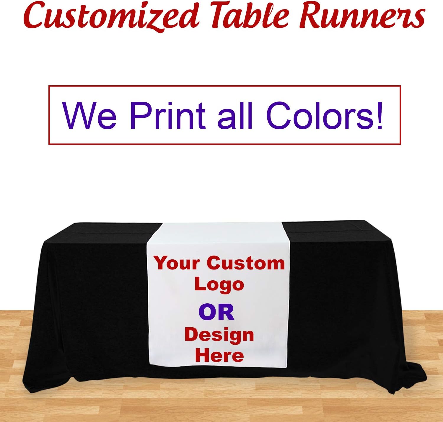 Best custom print table runner
