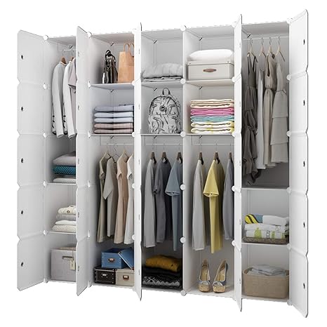 Amazon Com Kousi Portable Closet Wardrobe Closet Room Closet With