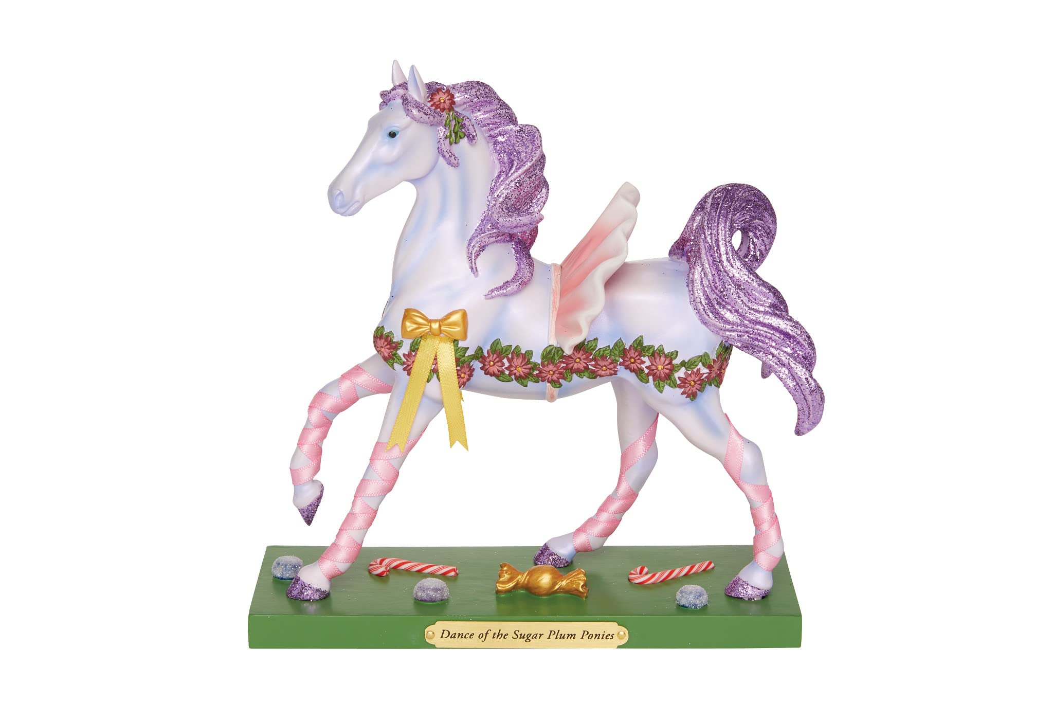 Enesco The Trail of Painted Ponies Christmas Dance of The Sugar Plum Figurine, 7.2 Inch, Multicolor