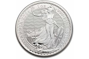 THE ROYAL MINT 2024 UK Great Britain King Charles 1 oz Silver Britannia Coin 999 2 Pounds Brilliant Uncirculated New