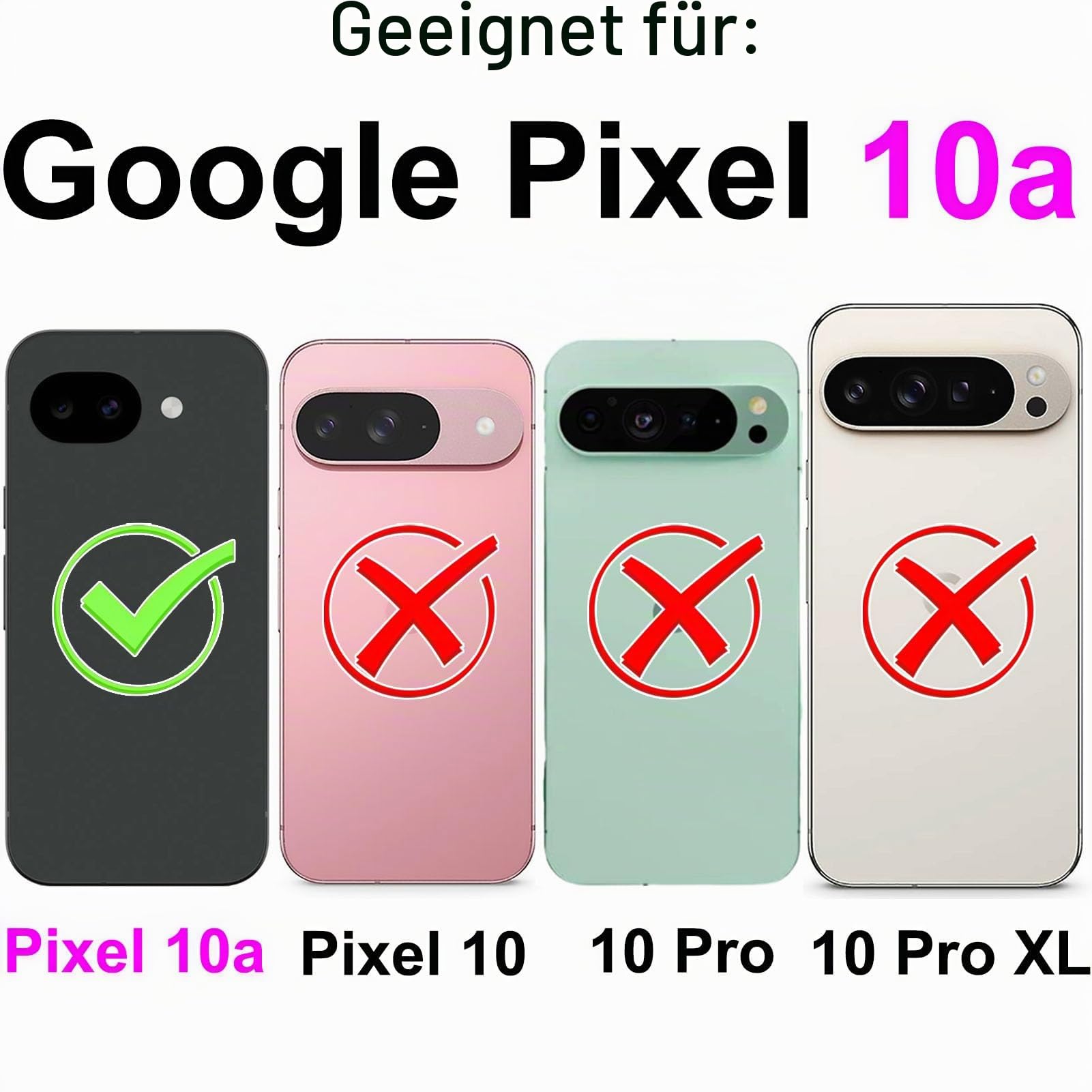 Handyhülle für Google Pixel 10a Hülle, Türkis 2