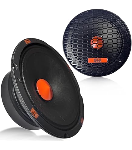 high5・セミドライ 黒/オレンジ Amazon.com: STX Audio 2X STX65PX 6.5-Inch Super Mid Range Speaker