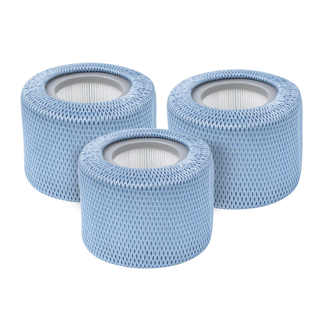 WuYan Pack of 3 Protective Nets Compatible with Mspa Hot Tubs Filter, Mesh Cover 90 Folds, for All Mspa Hot Tubs, White