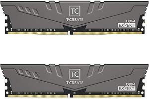 TEAMGROUP T-Create Expert Overclocking 10L DDR4 16GB Kit (2 x 8GB) 3200MHz (PC4 25600) CL16 Desktop Memory Module Ram - TTCED