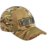 VIKTOS Men's Tiltup Tactical Hat - Adjustable Casual Pre-Curved Mid-Profile Baseball Cap with 3D Embroidered Logo