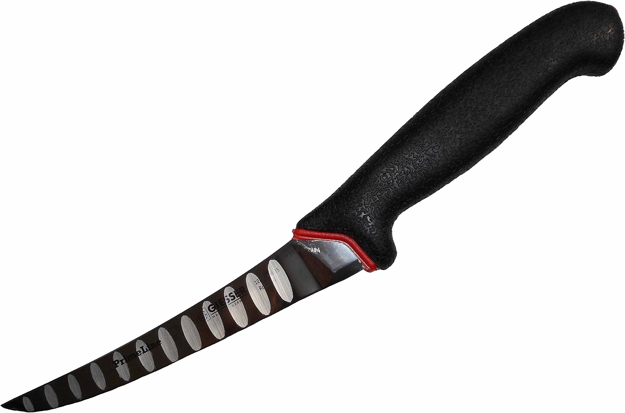 Giesser 6" Granton Curved Boning Knife, Primeline