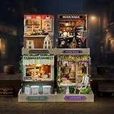 CUTEROOM Moon Magic DIY Miniature House Kit with Furniture and LED view 6
