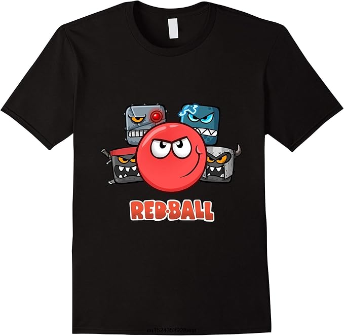 OF Funny Men t Shirt Novelty Tshirt Red Ball 4 The Crew TShirt