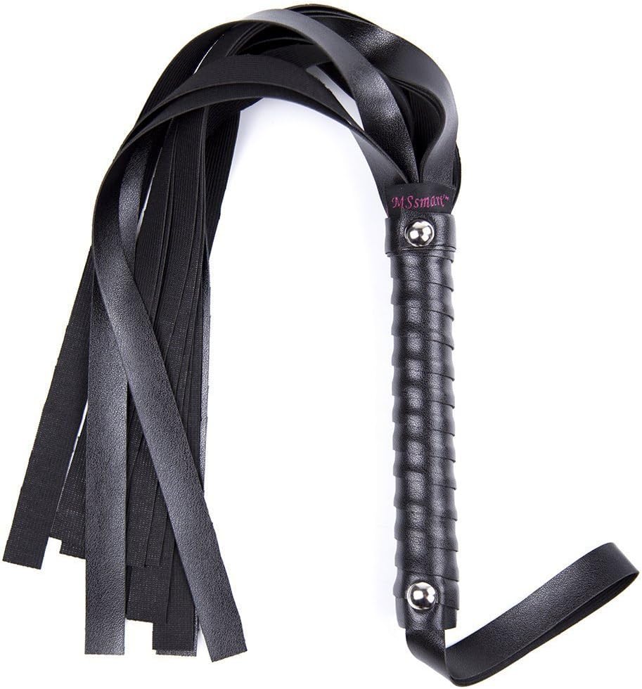 MAYS Mssmart (TM) Faux Leather Cat Tails Leather Hand Floggers for Cosplay Kit