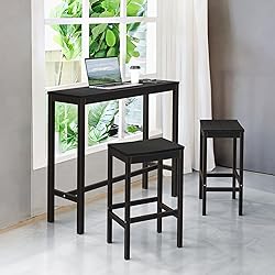 Cozyman Outdoor Bar Height Table and Chairs Set, 3