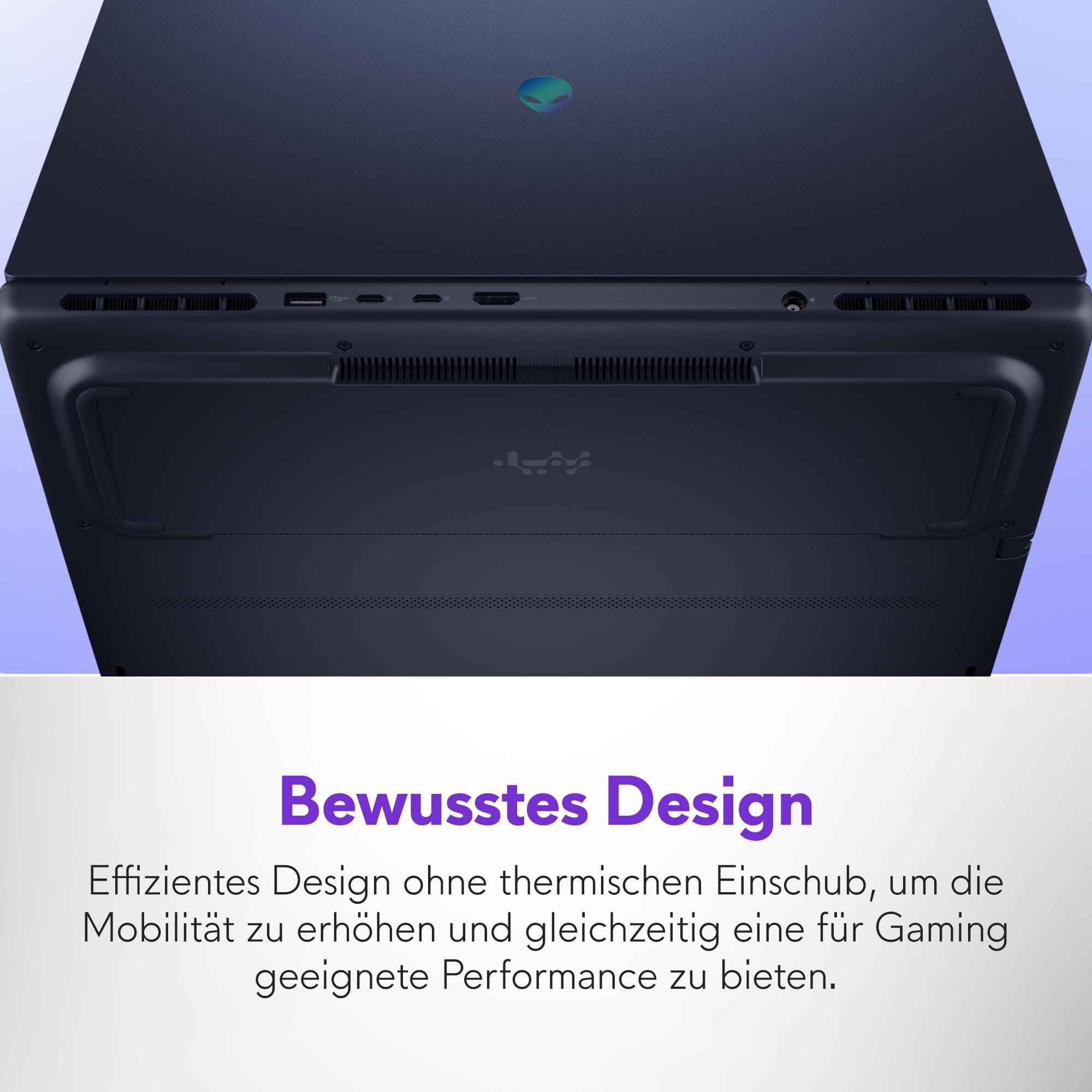 Alienware 16 Aurora Gaming Laptop AC16250 16" WQXGA 120Hz 100% sRGB Display, Intel 7 240H, NVIDIA GeForce RTX 5060, 16GB RAM, 1TB SSD, 3 Monate Game Pass, W11 Home, QWERTZ-Tastatur - 1 Jahr Garantie 2