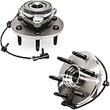 Detroit Axle 515036HD Front Wheel Hub Bearing Assembly 6 Lug Heavy Duty for Driver and Passenger Side 4x4 4WD AWD Models Set