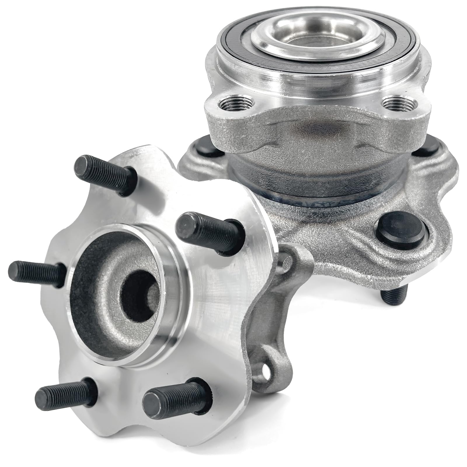 Photo 1 of Pair 512388 Rear Wheel Bearing Hub Assembly Compatible with Nissan Altima 2007-2017, Maxima 2009-2017, Murano 2015-2017, Pathfinder 2013-2017, FWD Only, 5 Lug w/ABS
