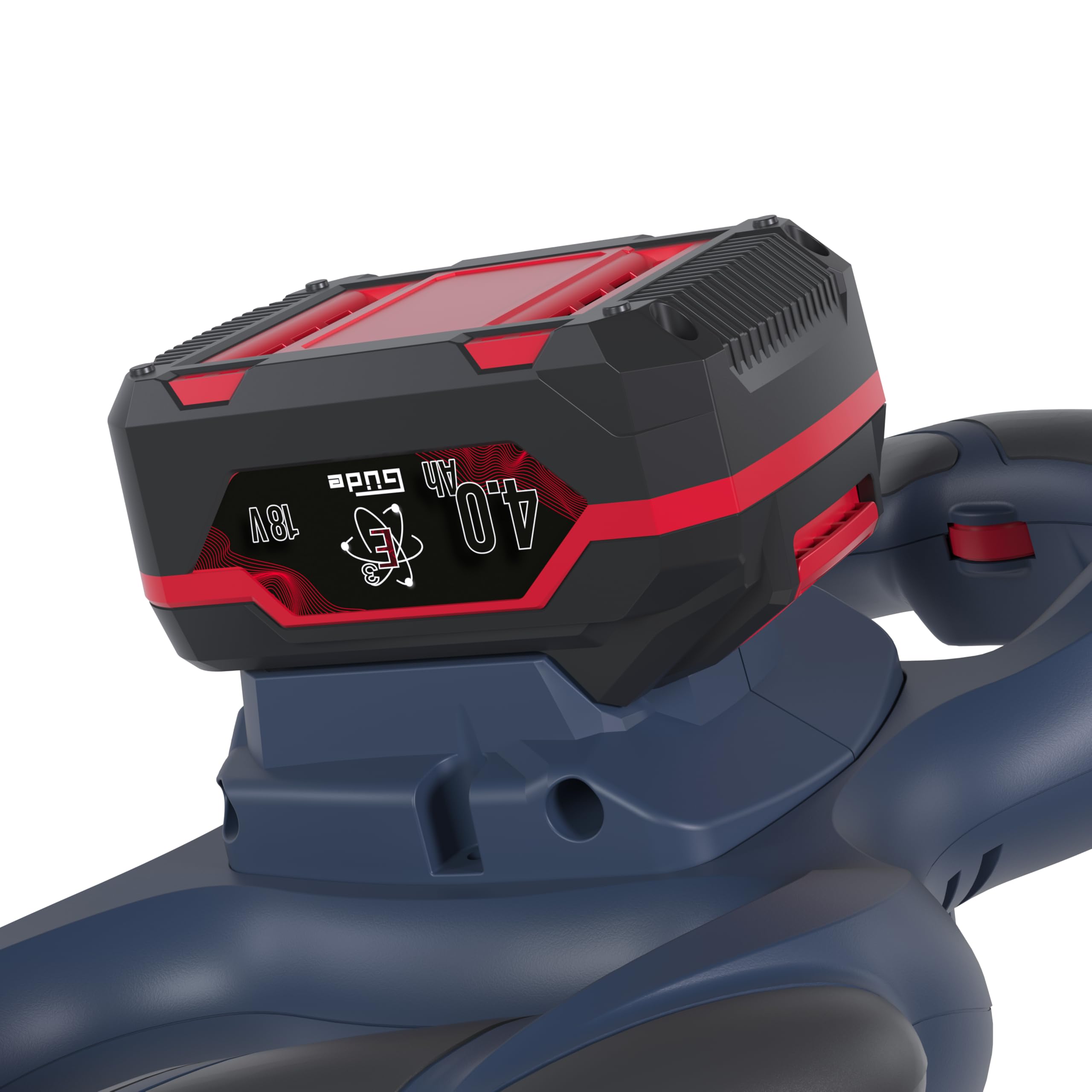 Güde RW 18-401-30 Akku Rührwerk – 18 Volt Lithium-Ionen, M14 Aufnahme, 12 cm Mischaufsatz Durchmesser, inklusive 4 Ah Akkupack und 3 A Ladegerät, für Baustelle & Heimwerker 5