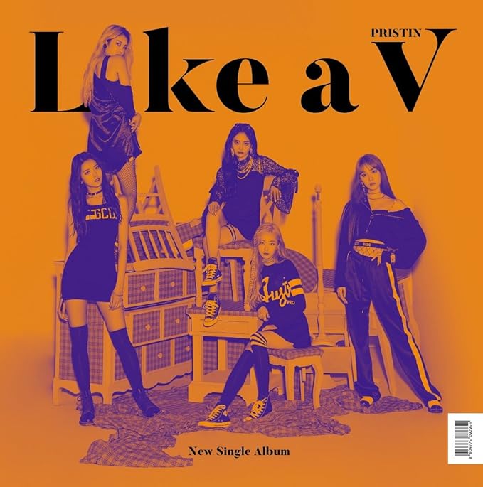 Pledis Pristin V Like A V 1st Single Album Cd Photobook 2photocards V Card Amazon De Kuche Haushalt pledis pristin v like a v 1st single album cd photobook 2photocards v card