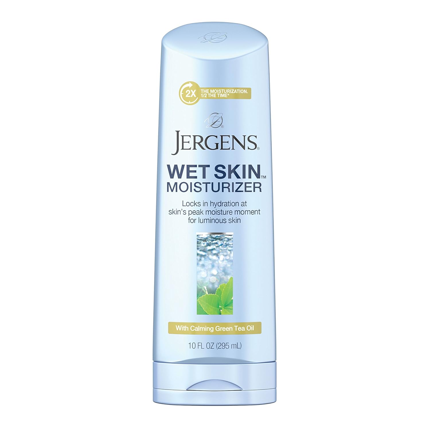 jergens wet skin moisturizer green tea