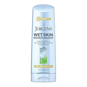 jergens wet skin moisturizer green tea