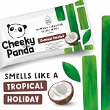 The Cheeky Panda Bamboo Makeup Remover Wipes 25pk Coconut Scented 99% Purified view 5