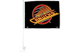 NHL Vancouver Canucks 2-Sided Car Flag