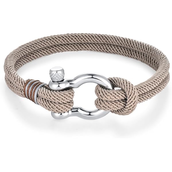 West Coast Paracord Two Hole Clasps - Metal Hook Or Nautical Anchor - Silver Or Bronze Colors In Multiple Pack Options