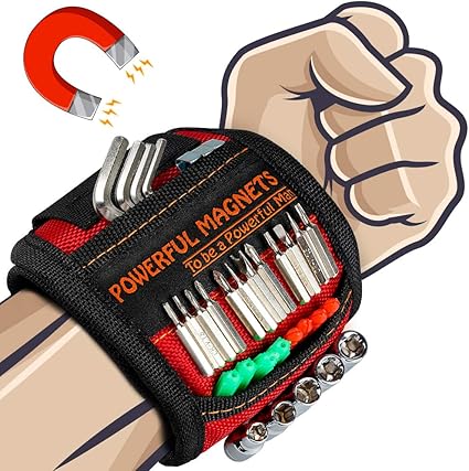 Idee Regalo Papa Natale.Idee Regali Uomo Bracciale Magnetico Regali Papa Bracciale Magnetico Con 15 Magneti Forti Miglior Regali Natale Uomo Polsino Magnetico Regali Divertenti Festa Papa Idee Regalo Piccoli Attrezzi Amazon It Fai Da Te
