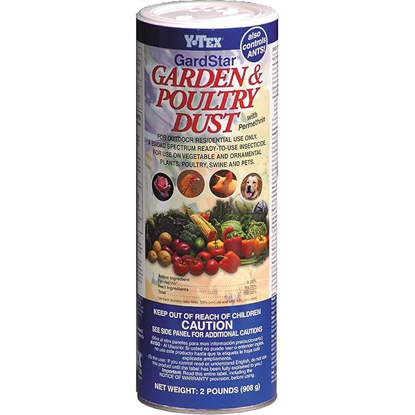 Y-TEX840001 2 LB POULTRY DUST