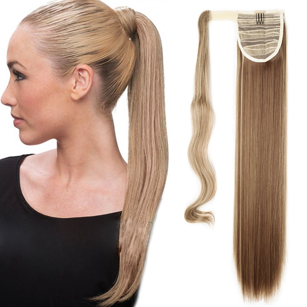 Ponytail Clip in Pferdeschwanz Extension Haarteil Haarverlängerung Zopf