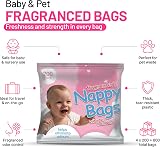 ZYBUX Jumbo Fragranced Nappy Disposable Bags 800 Bags 4x200 view 7