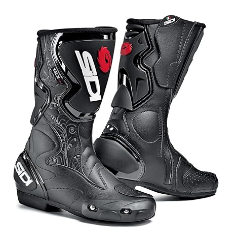Sidi Fusion Lei Motorradstiefel, Schwarz, Größe: 38