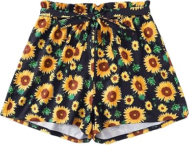 womens cargo shorts elastic waist