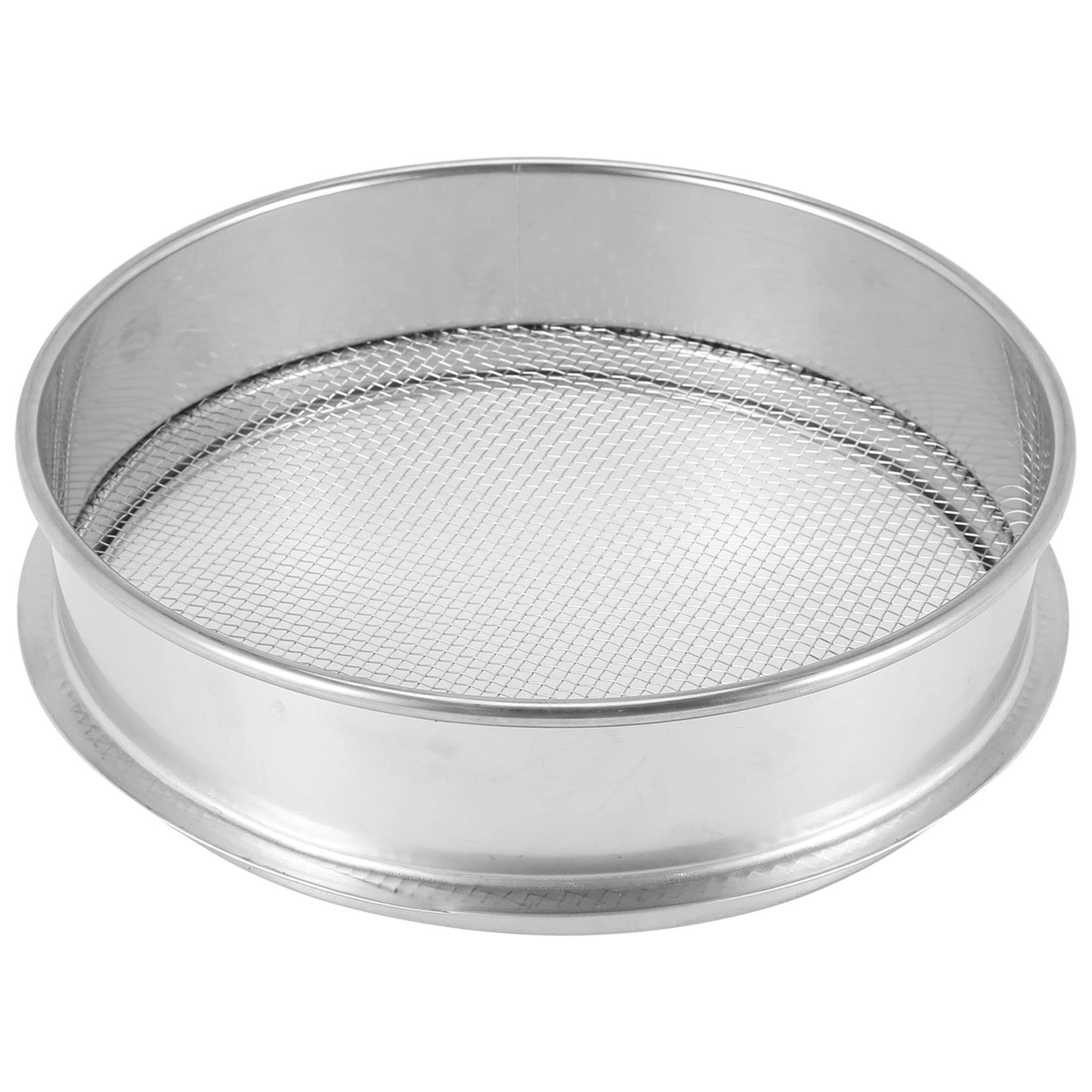 Poggapp Heavy Duty Garden Riddle Sieve Mesh Soil Sift Compost Seed Tray Gardening Tool-8 (2.5mm)